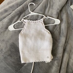 Crotchet top from Holister